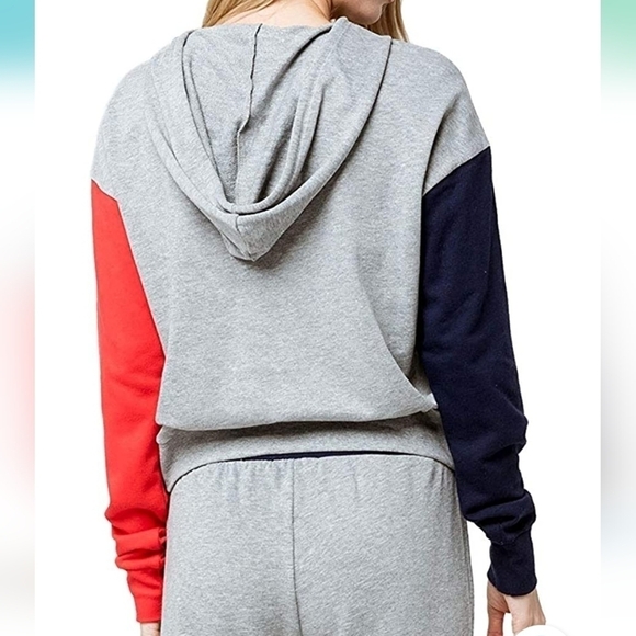 🦋 Tommy Hilfiger Hoodie Sweatshirt Sweater Womens Size Small - Picture 2 of 3